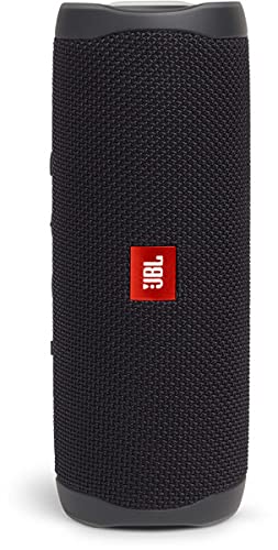 JBL Flip 5 Bluetooth Box in Schwarz – Wasserdichter, portabler Lautsprecher mit umwerfendem Sound – Bis zu 12 Stunden kabellos Musik abspielen - 2