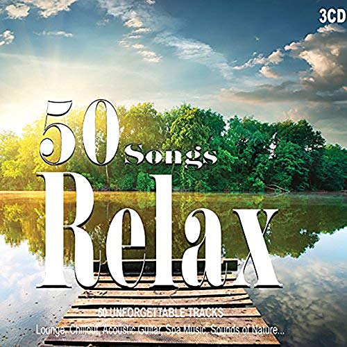 3CD 50 Songs Relax, Entspannende Musik, Wellness Relax, Meditation