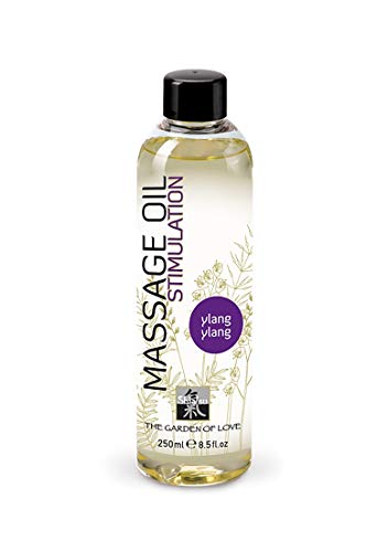 SHIATSU Aphrodisierendes Massageöl Ylang-Ylang, Massageoil für die sinnliche Partnermassage zur Stimulation, mit erlesenen Duft.