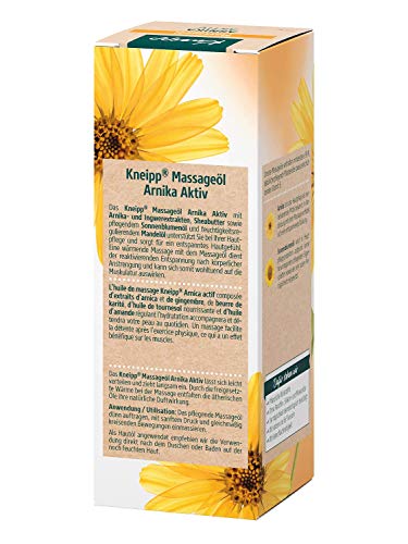 Kneipp Massageöl Arnika Aktiv, 100ml - 3