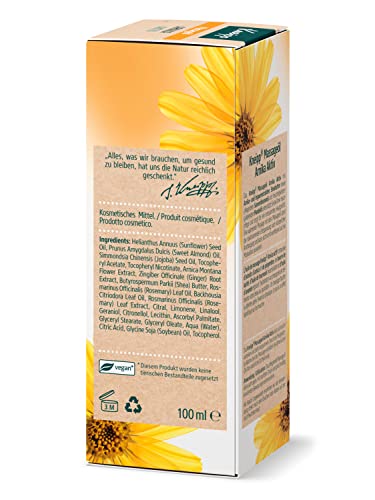 Kneipp Massageöl Arnika Aktiv, 100ml - 4