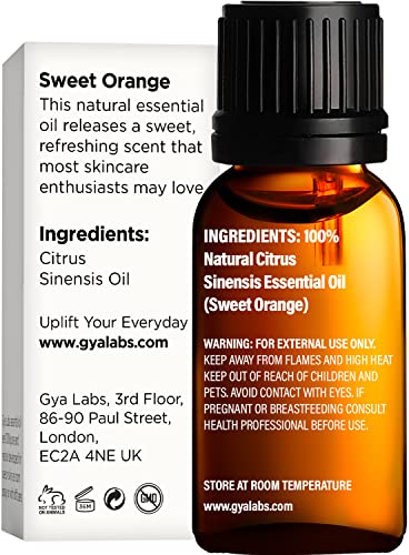 Ätherisches Öl aus Süßorangen – Ein nahrhafter Schuss Positivität bei Zitrusfrüchten (10 ml) – 100% reines Süßorangenöl in therapeutischer Qualität - 3