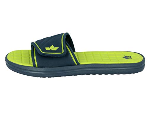 Lico BARRACUDA V Unisex Erwachsene Badeschuhe, Marine/Lemon - 2