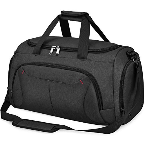 NUBILY Sporttasche Saunatasche Reisetasche mit Schuhfach Große Wasserdicht Fitnesstasche Trainingstasche Gym Sport Tasche Handgepäck für Männer und Frauen
