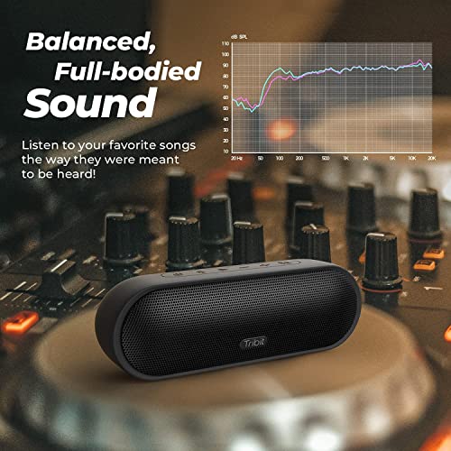 Tragbarer Bluetooth Lautsprecher Tribit MaxSound Plus, 24W Wireless Musikbox mit Sound XBass IPX7 Wasserdicht - 2
