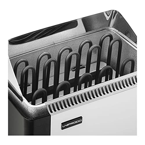 Uniprodo UNI SAUNA S9.0KW Saunaofen 9 kW 30 bis 110 °C inkl. Steuerung Überhitzungsschutz Zeitschaltuhr - 5