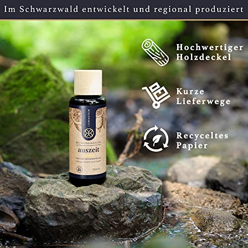Liebenstein® BIO Saunaaufguss “Auszeit” – Orange, Zitrone & Ingwer [1x100ml Sauna Aufgussmittel] – mit 100% naturreinen Bio Ölen - 2