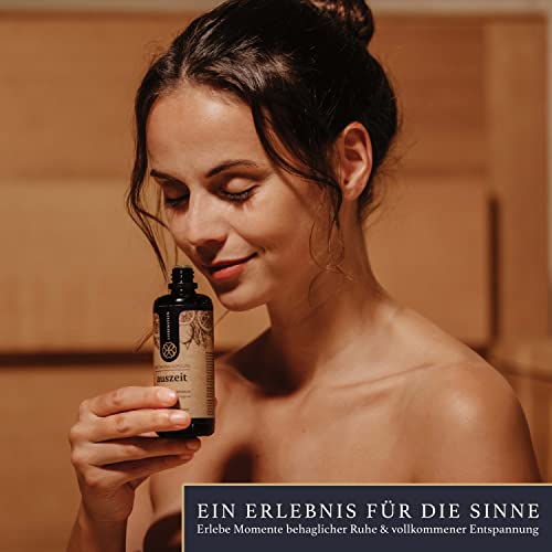 Liebenstein® BIO Saunaaufguss “Auszeit” – Orange, Zitrone & Ingwer [1x100ml Sauna Aufgussmittel] – mit 100% naturreinen Bio Ölen - 4