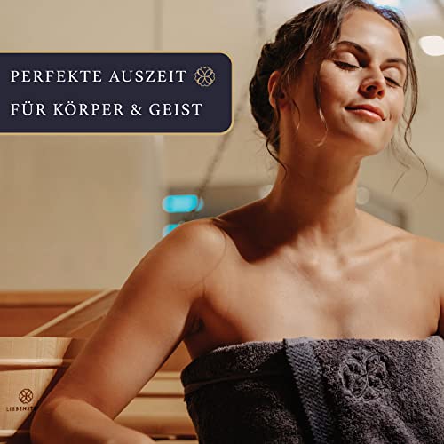 Liebenstein® BIO Saunaaufguss “Auszeit” – Orange, Zitrone & Ingwer [1x100ml Sauna Aufgussmittel] – mit 100% naturreinen Bio Ölen - 6