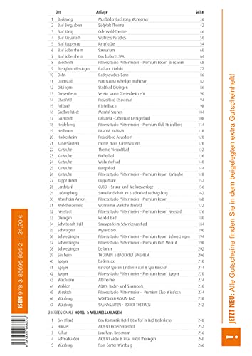 Saunaführer mit Gutscheinen, Region Rhein-Neckar, Heilbronn & Rheinpfalz 2022 2023, gültig bis Januar 2024. Die regionalen Saunaführer mit Gutscheinen) - 5