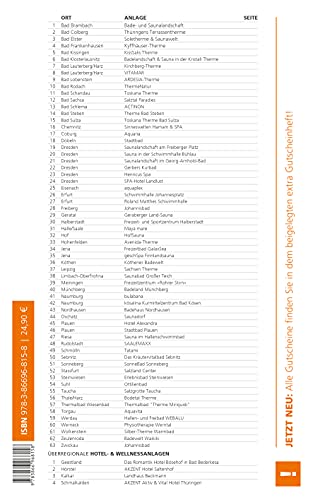 Saunaführer mit Gutscheinen, Region Thüringen, Halle, Leipzig & Chemnitz 2022 2023, gültig bis Januar 2024. Die regionalen Saunaführer mit Gutscheinen) - 5