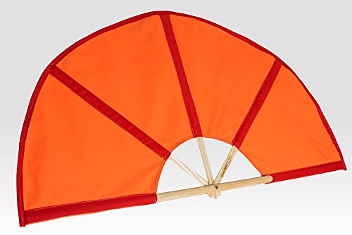 Weiß Aufgussfächer, 105 cm Spannweite, Fächer Aufguss - 2