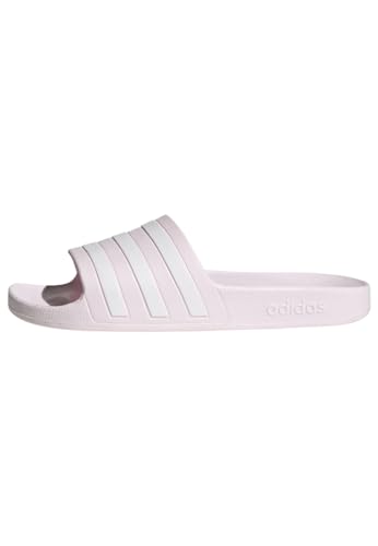 adidas Damen Adilette Aqua Slides, Almost Pink / Cloud White...