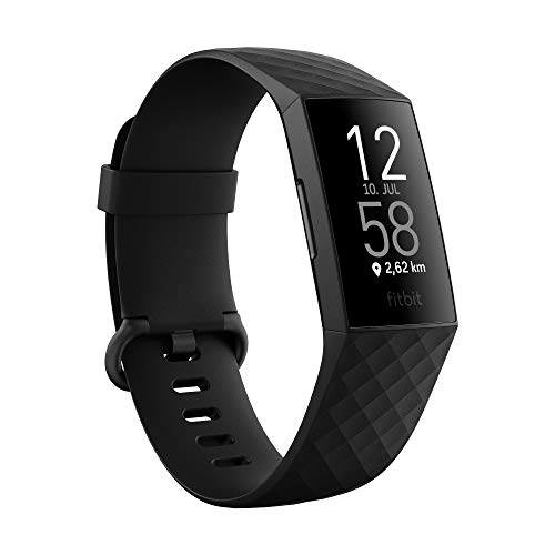 Fitness-Tracker Fitbit Charge 4 mit GPS, Schwimmtracking &...