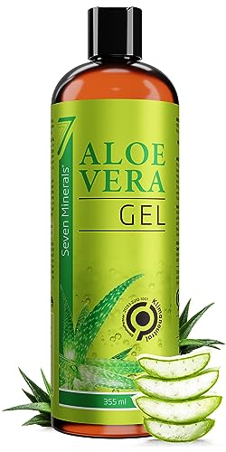 Aloe Vera Gel 99% Bio, 355 ml - ÖKO-TEST Sehr Gut - 100%...