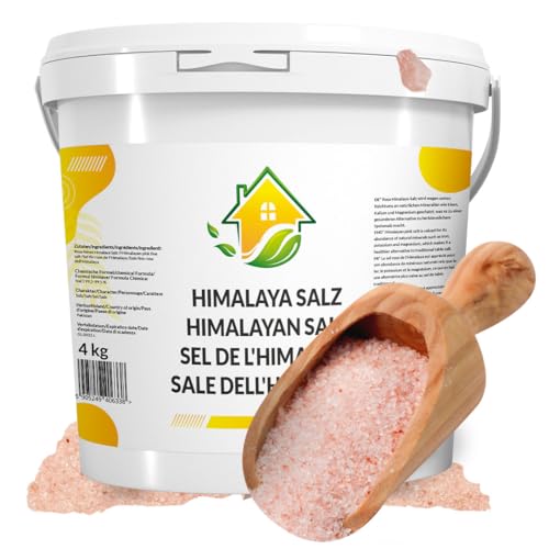 SOLUP Himalaya Salz 4Kg I Rosa Himalaya I Rosa Natursalz I...