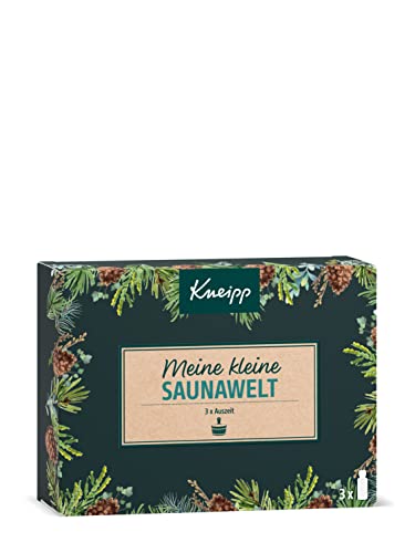 Kneipp Sauna Geschenkpackung- Meine kleine Saunawelt, (3 x...