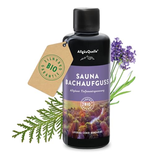 AllgäuQuelle® Sauna Aufgussmittel mit 100% Bio Öle...