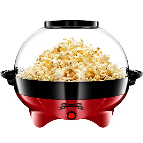 Gadgy Popcorn Maschine groß - Retro Popcorn Maker 5 L -...