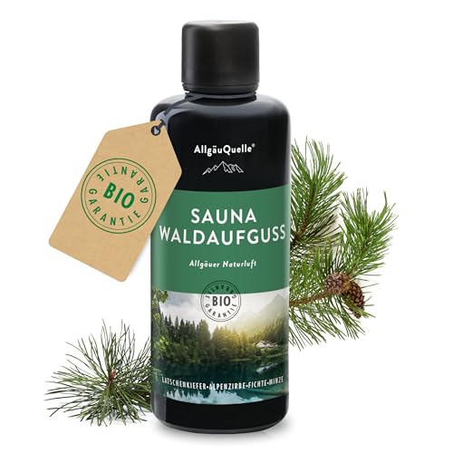 AllgäuQuelle® Saunaaufguss mit 100% Bio Öle Naturluft...