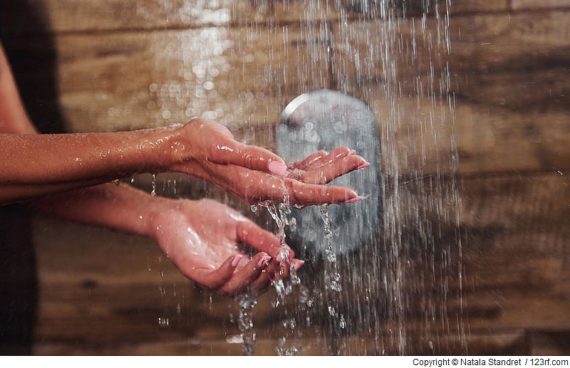 An important part of sauna: cooling down afterwards