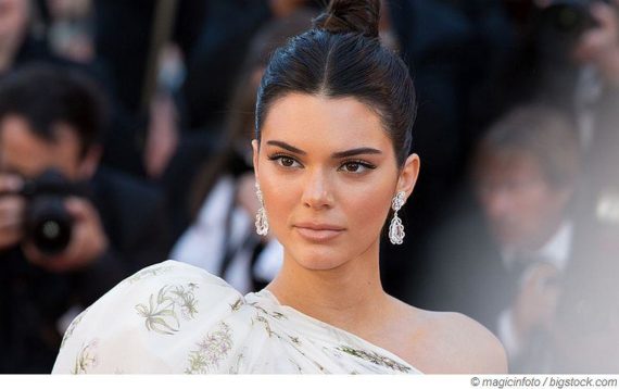 Markellose Haut von Kendall Jenner