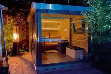 In der eigenen Design-Gartensauna findet man Entspannung abseits des Alltags