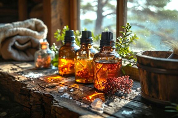 Essential oils: the key to a very personal sauna experience