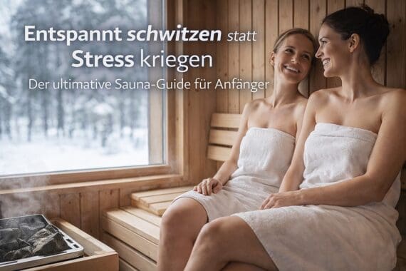 Entspannende Saunakultur für Anfänger, Stressabbau durch Saunaerlebnisse in Deutschland.