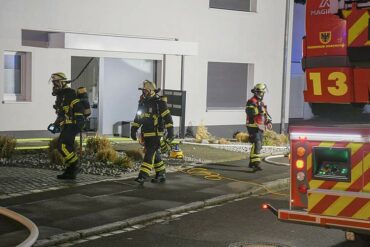 Saunabrand im Keller eines Mehrfamilienhauses in Dortmund