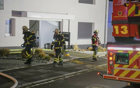 Saunabrand im Keller eines Mehrfamilienhauses in Dortmund