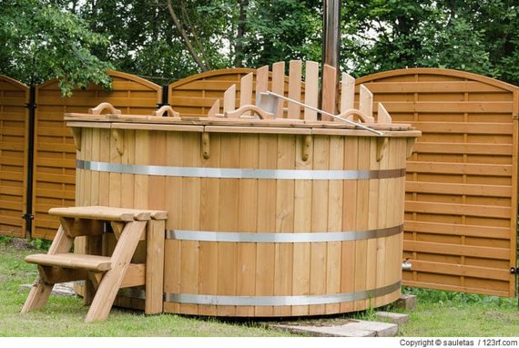 Hot tub for your own garden or terrace