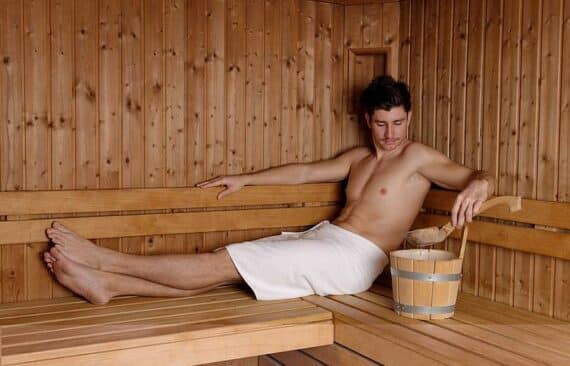 How does sauna affect hair loss, dandruff and dry hair?