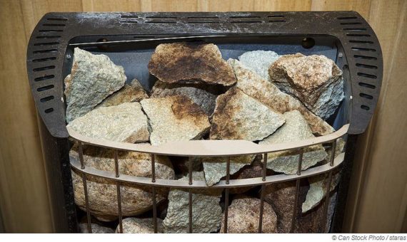 Sauna stones do not last forever