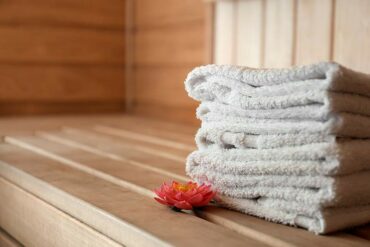 The right choice of sauna towel