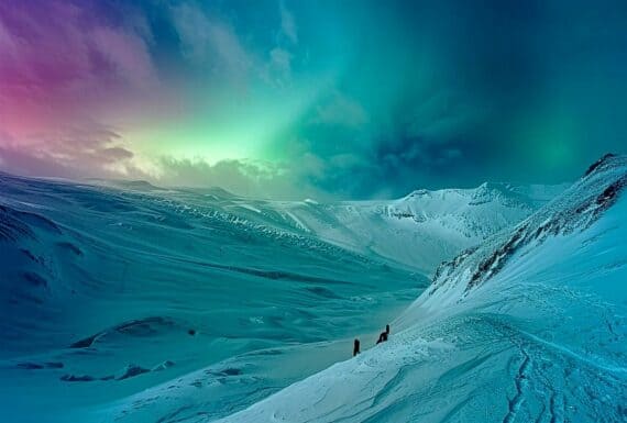 Saunanacht "Polarlichter": Eintauchen in mystische Welten