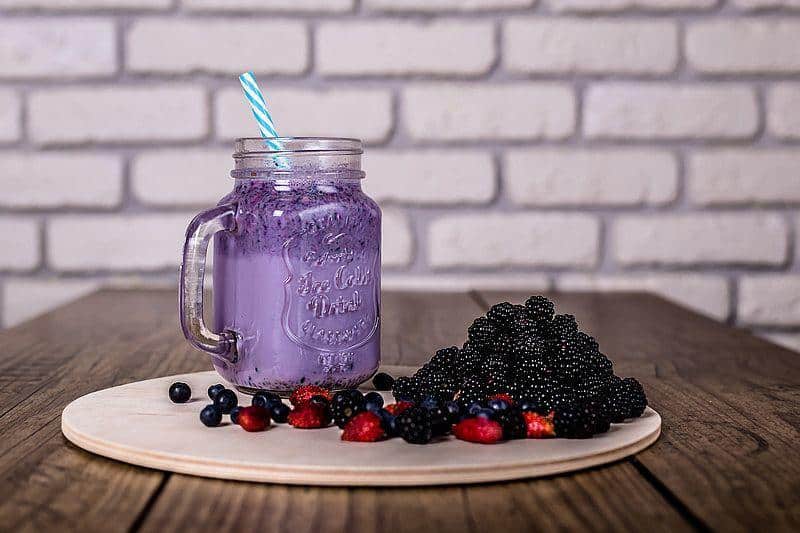 Protein-Waldbeeren-Smoothie