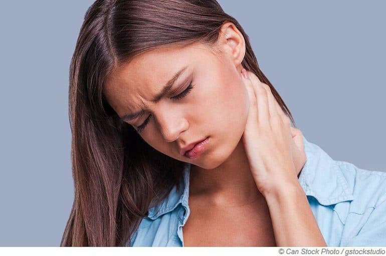 Heat helps against tension and neck pain