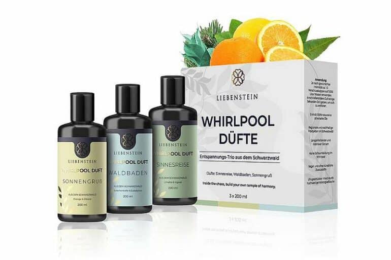 Das Liebenstein-Whirlpool-Duft-Set entführt Sie in eine Welt der Ruhe und Erholung