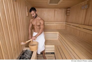 The Finnish sauna steam