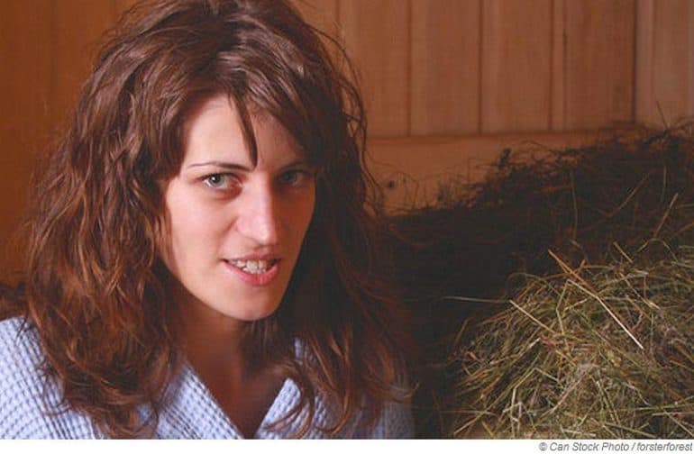 A hay sauna makes you sweat and smells deliciously of alpine meadow