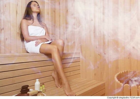 A sauna bath is quite suitable for asthma