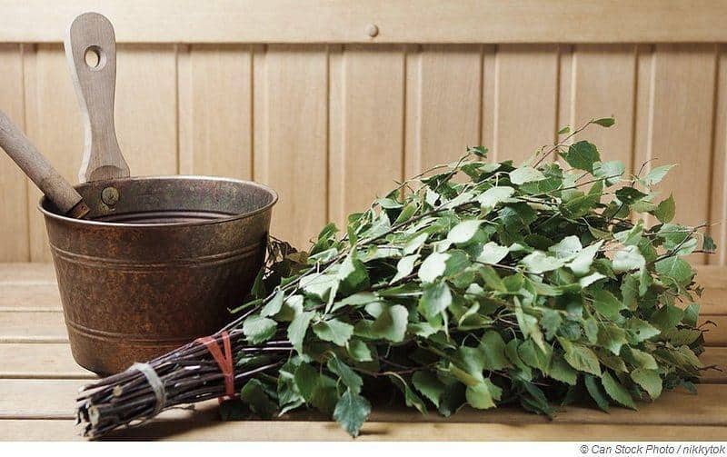 Wenik Aufguss in der Sauna