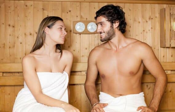 The beneficial effect of sauna sessions